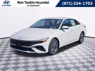2026 Hyundai Elantra Hybrid Blue