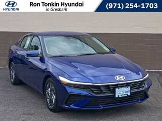 2026 Hyundai Elantra Hybrid Blue