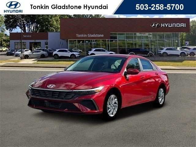 2026 Hyundai Elantra Hybrid Blue