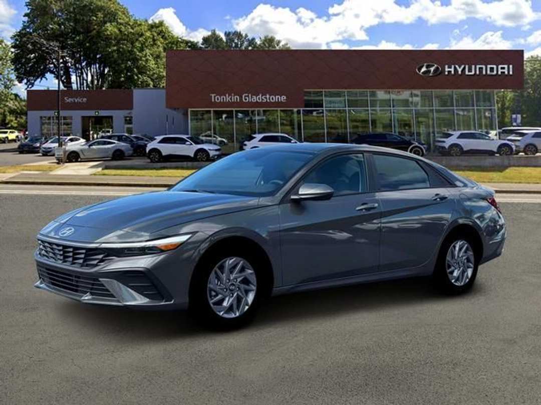 2026 Hyundai Elantra Hybrid Blue - Image 2