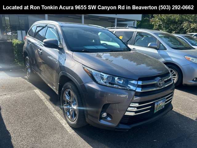 2019 Toyota Highlander Hybrid Limited Platinum