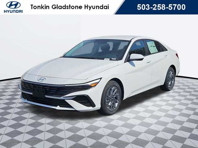 2026 Hyundai Elantra Hybrid Blue