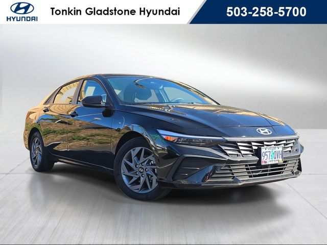 2025 Hyundai Elantra Hybrid Blue