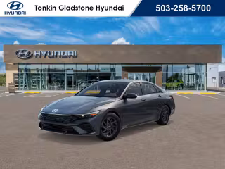 2026 Hyundai Elantra Hybrid Blue