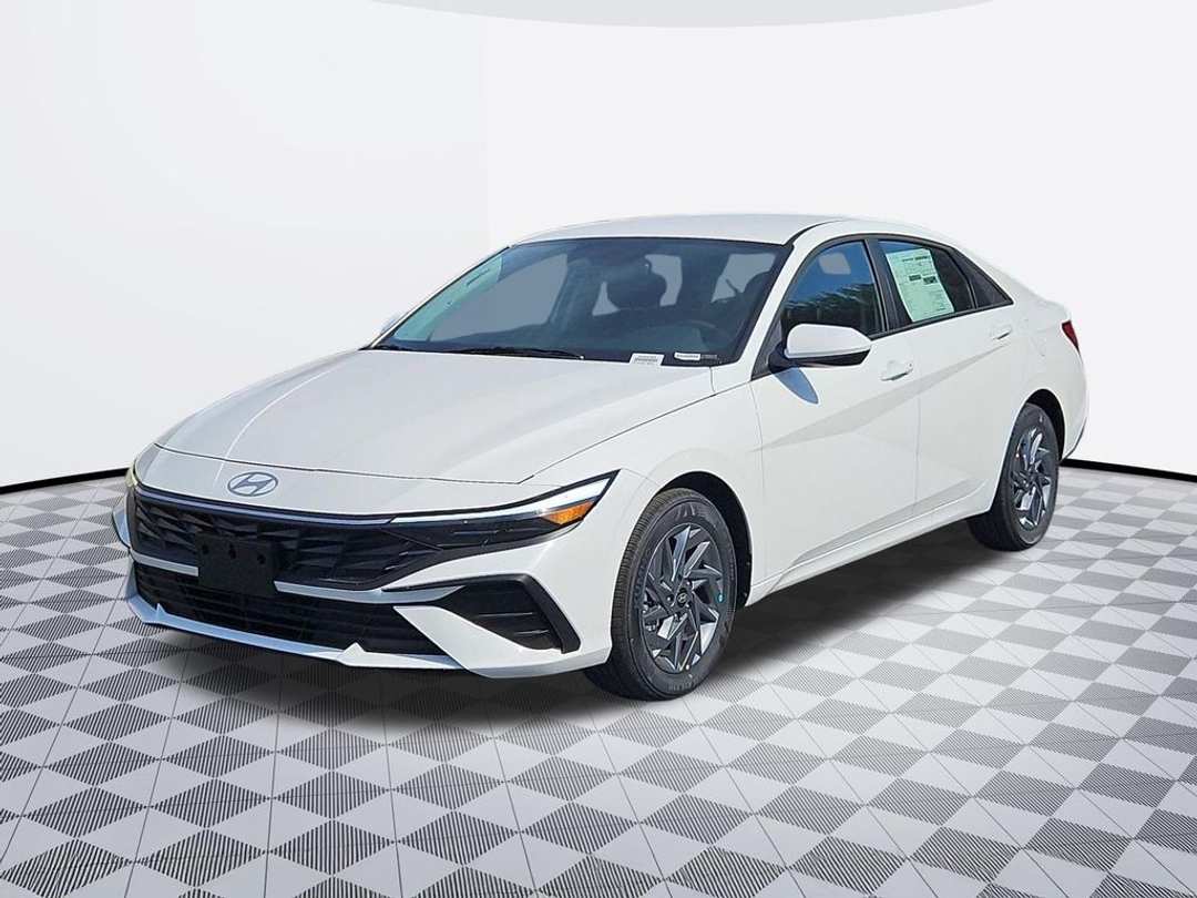 2026 Hyundai Elantra Hybrid Blue - Image 2
