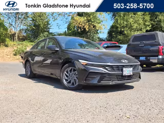 2025 Hyundai Elantra Hybrid Blue